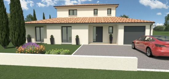 Maison neuve à Roquesérière, Occitanie