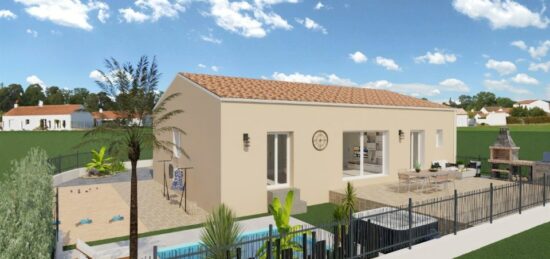 Maison neuve à Cébazan, Occitanie