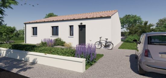 Maison neuve à Gémozac, Nouvelle-Aquitaine