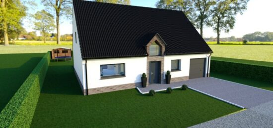 Maison neuve à Lallaing, Hauts-de-France