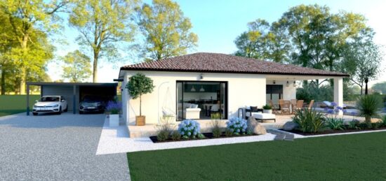 Maison neuve à , Ardèche