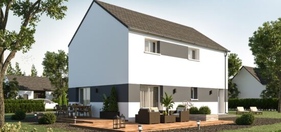 Maison neuve à Coëtmieux, Bretagne