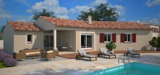 Maison neuve à Saint-Geniès-des-Mourgues, Occitanie