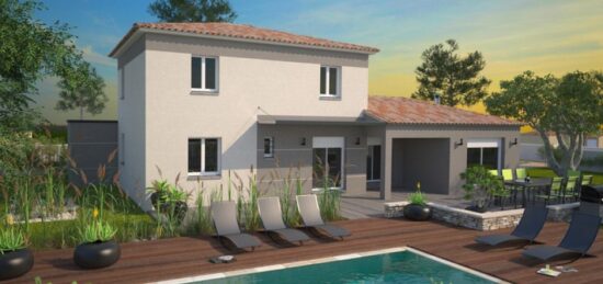 Maison neuve à Lauret, Occitanie