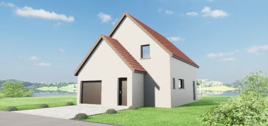 Maison neuve à Andlau, Grand Est