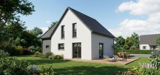 Maison neuve à , Bas-Rhin