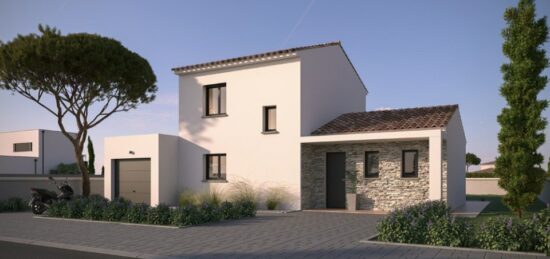 Maison neuve à Claret, Occitanie