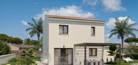 Maison neuve à Claret, Occitanie