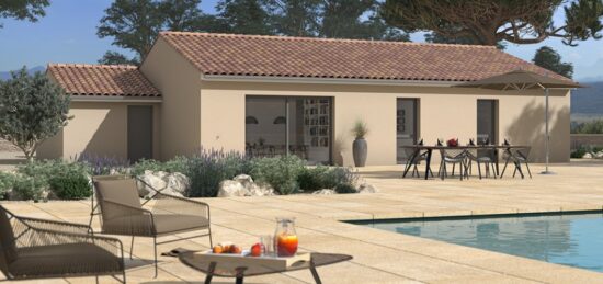 Maison neuve à Claret, Occitanie