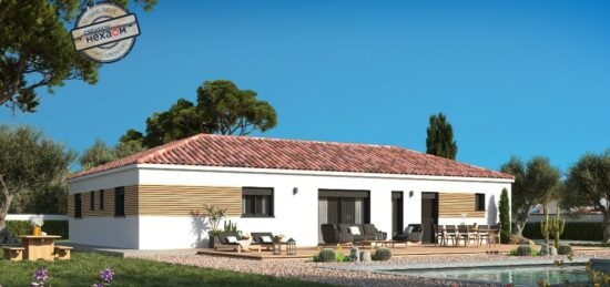 Maison neuve à Claret, Occitanie