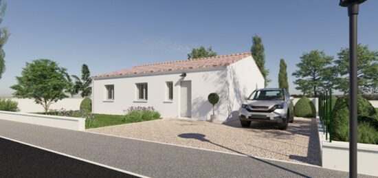 Maison neuve à Saintes, Nouvelle-Aquitaine