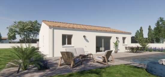 Maison neuve à Cozes, Nouvelle-Aquitaine