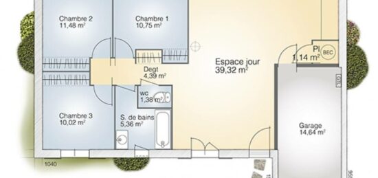 Maison neuve à , Gard