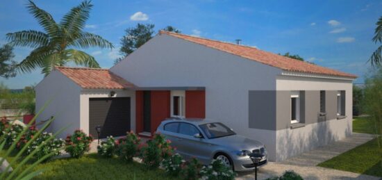 Maison neuve à Poulx, Occitanie
