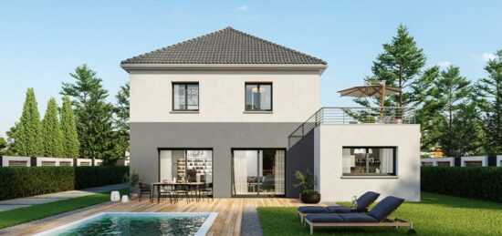 Maison neuve à Saint-Brice, Île-de-France