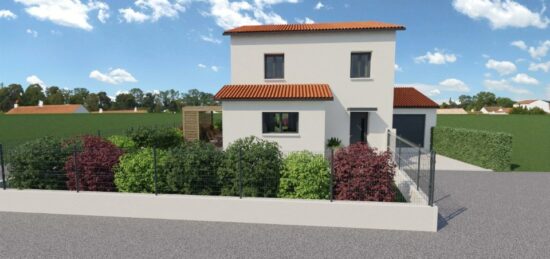 Maison neuve à Marcilloles, Auvergne-Rhône-Alpes