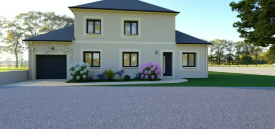 Maison neuve à Bénouville, Normandie