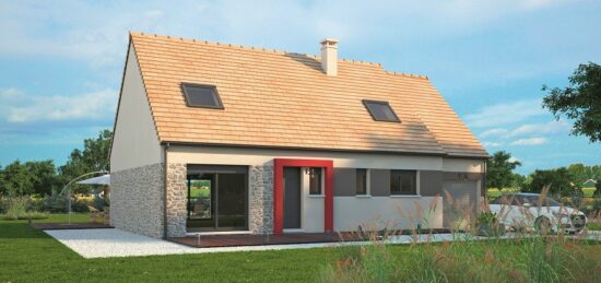 Maison neuve à Andé, Normandie