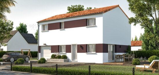 Maison neuve à Yffiniac, Bretagne