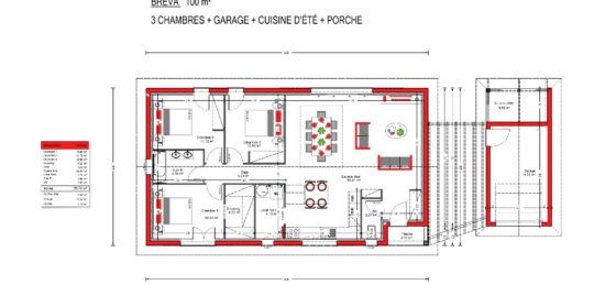 Maison neuve à , Charente