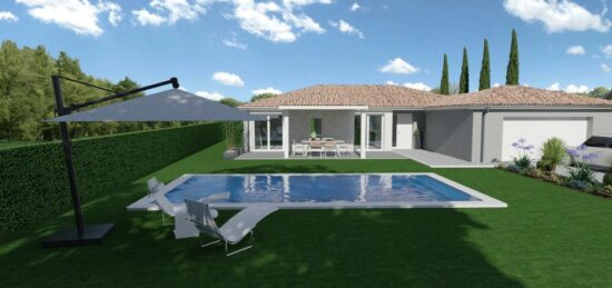 Maison neuve à Clermont-Savès, Occitanie
