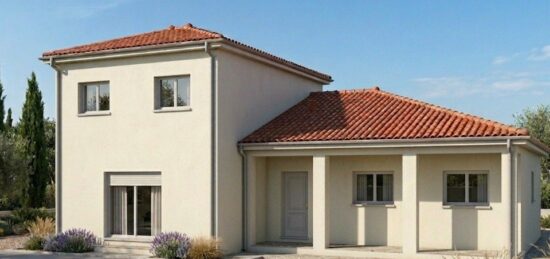 Maison neuve à Pechbonnieu, Occitanie