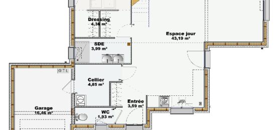 Maison neuve à , Ille-et-Vilaine