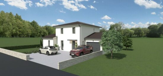 Maison neuve à Grièges, Auvergne-Rhône-Alpes
