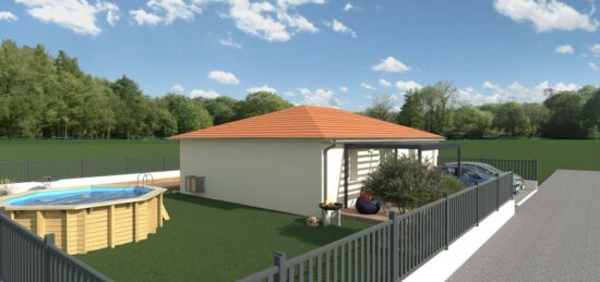 Maison neuve à Grièges, Auvergne-Rhône-Alpes