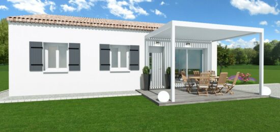 Maison neuve à , Ardèche