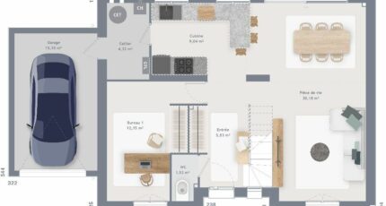 Le Plessis-Trévise Maison neuve - 2498812-4586modele920200407iZz3Z.jpeg Maisons France Confort