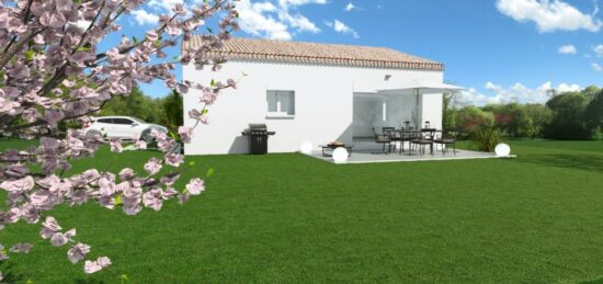 Maison neuve à Bessèges, Occitanie