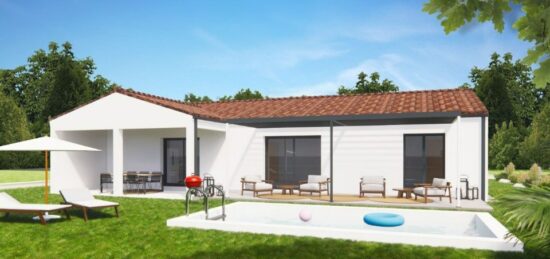 Maison neuve à Mesnac, Nouvelle-Aquitaine