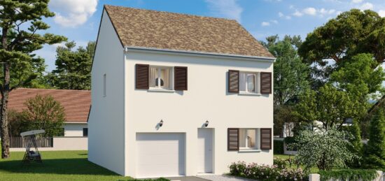 Maison neuve à Moulins-la-Marche, Normandie