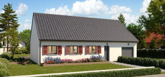 Maison neuve à Passais, Normandie
