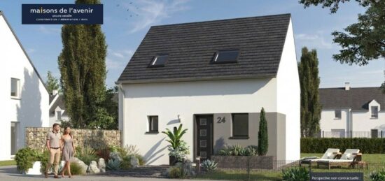 Maison neuve à Epiniac, Bretagne