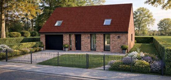 Maison neuve à Harnes, Hauts-de-France