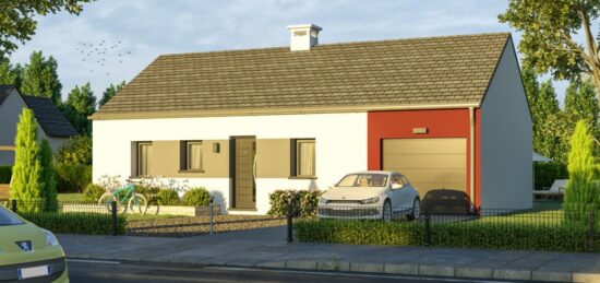 Maison neuve à Le Merzer, Bretagne