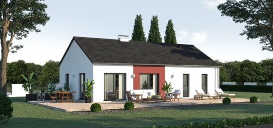 Maison neuve à Briec, Bretagne