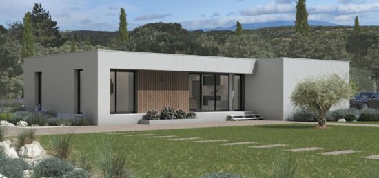 Maison neuve à Popian, Occitanie