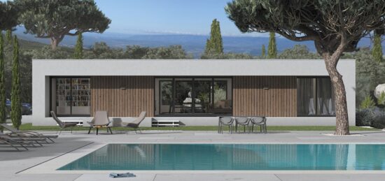 Maison neuve à Canet, Occitanie