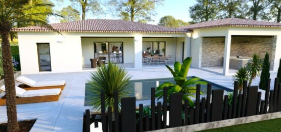 Maison neuve à Rivières, Occitanie
