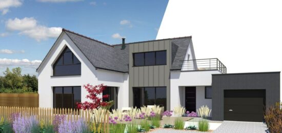 Maison neuve à Saint-Méen-le-Grand, Bretagne