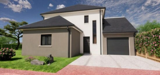 Maison neuve à La Pouëze, Pays de la Loire