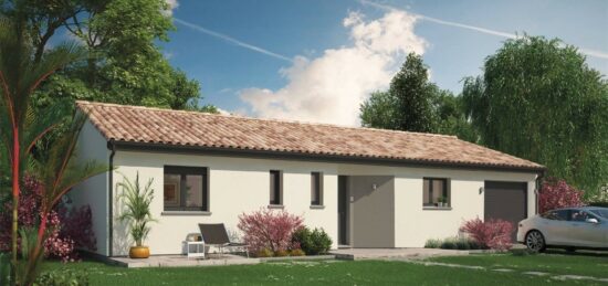 Maison neuve à Targon, Nouvelle-Aquitaine