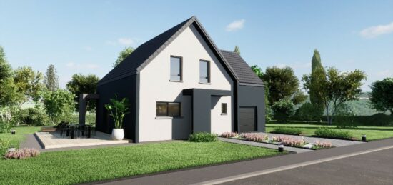 Maison neuve à , Bas-Rhin