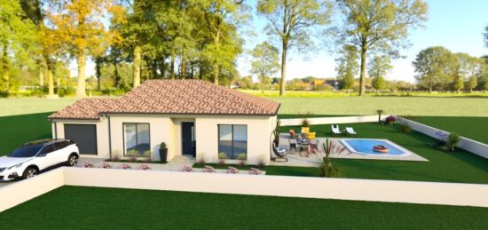 Maison neuve à Bassan, Occitanie