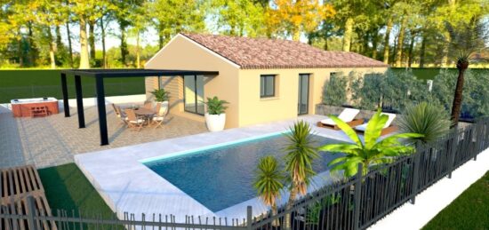 Maison neuve à Bassan, Occitanie