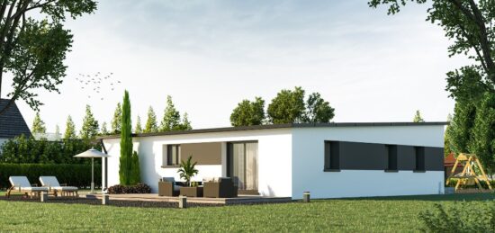 Maison neuve à Hennebont, Bretagne