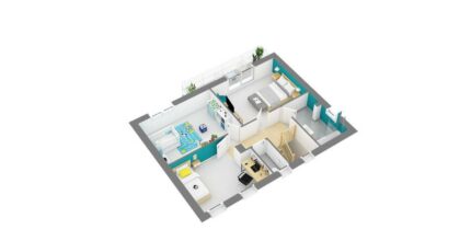 Vaulx-en-Velin Maison neuve - 2441238-4586modele820191021ysB7w.jpeg Maisons France Confort